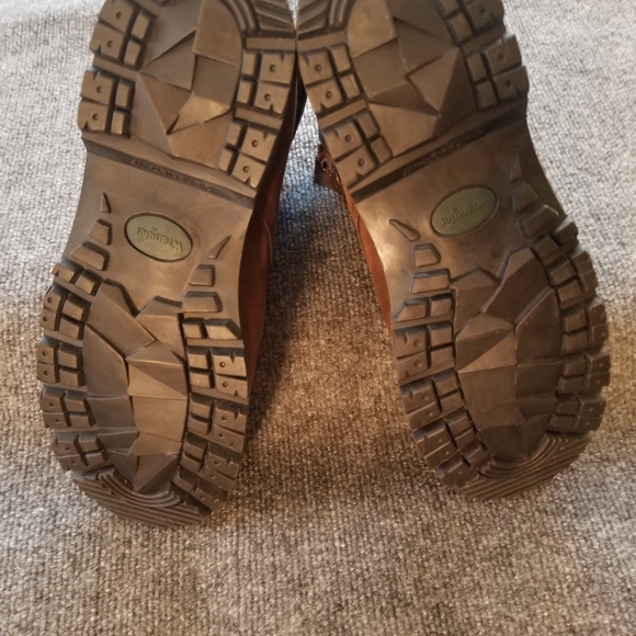 Wrangler 8" Brown Leather Workwear Boots - Picture 7 of 7